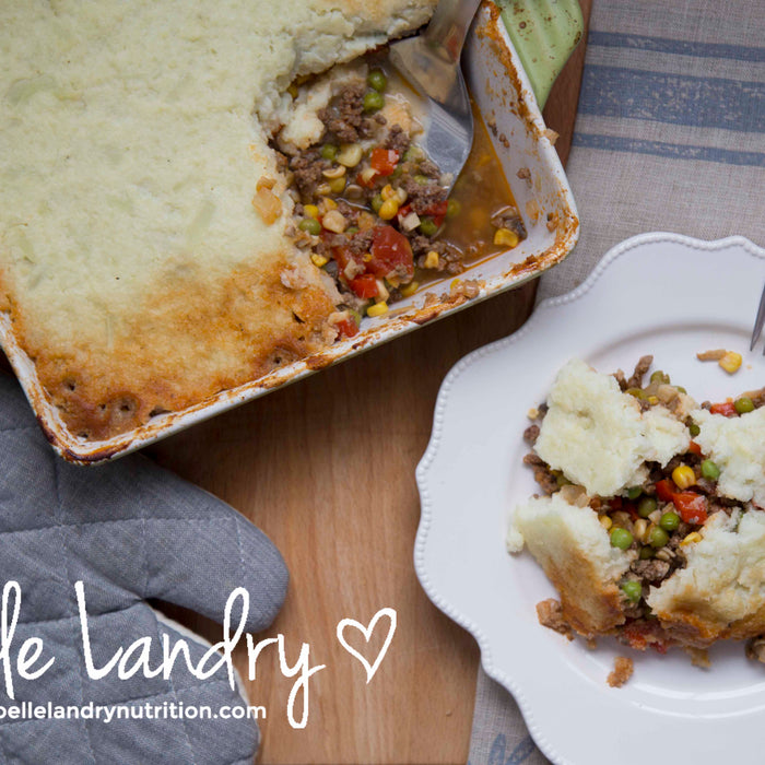 Pâté chinois au chou-fleur