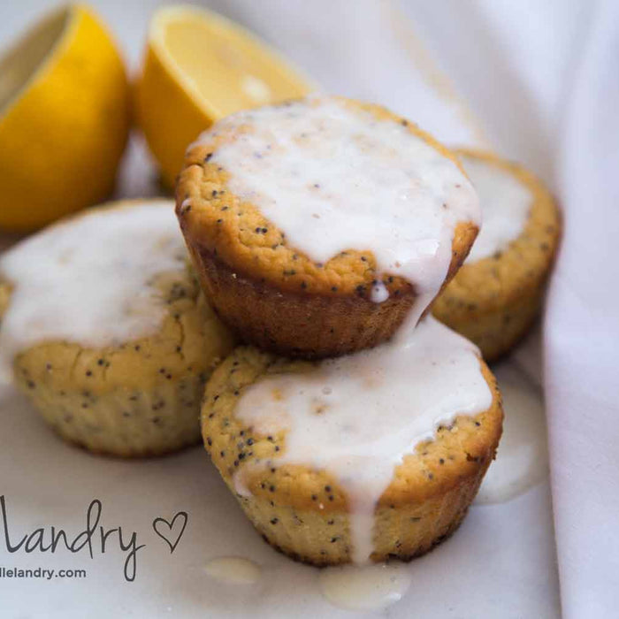 Muffins faibles en glucides citron et pavot