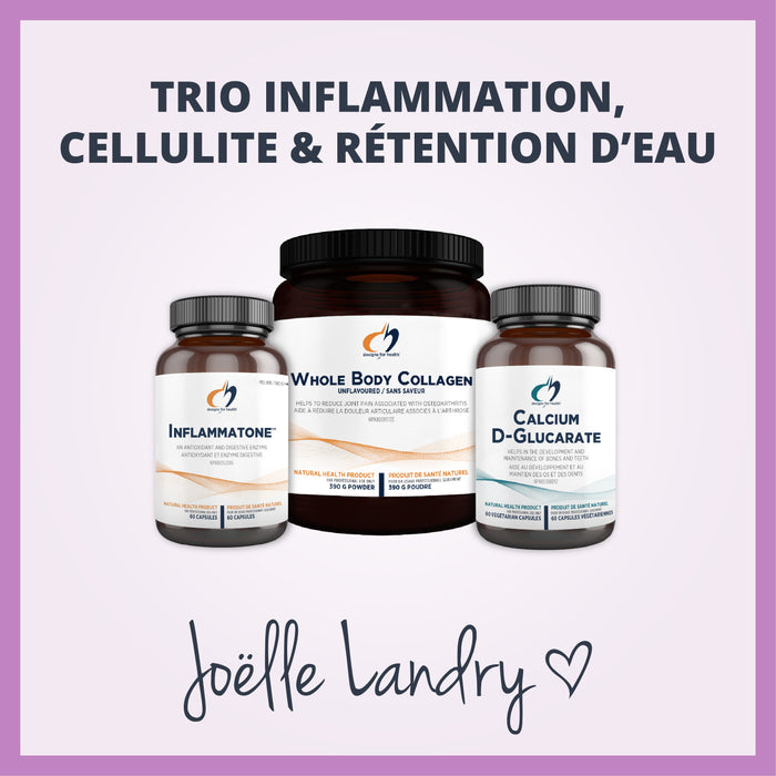 Trio Inflammation, Cellulite et Rétention d'Eau (30 jours)