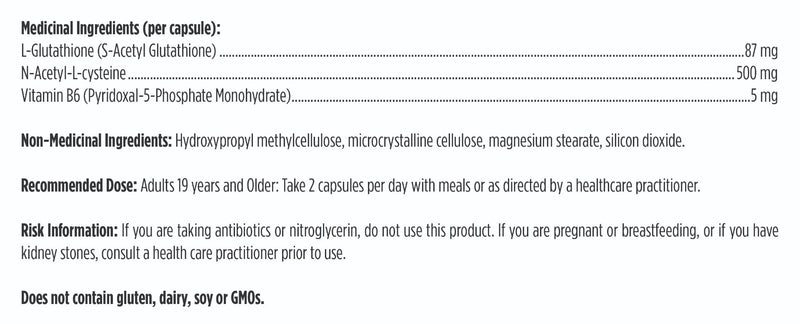 S-Acetyl Glutathione Synergy