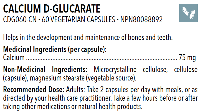 Calcium D-Glucarate