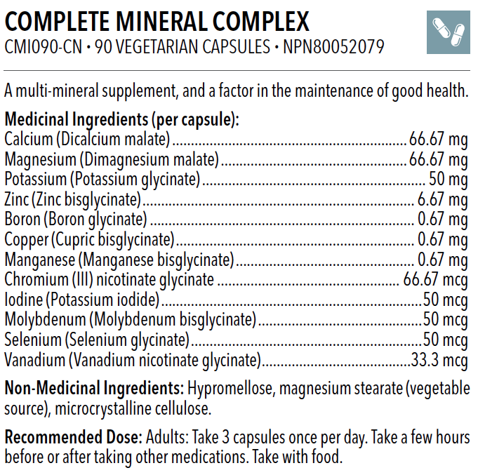 Complete Mineral Complex