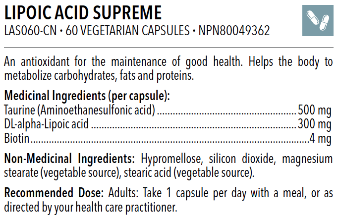 Lipoic Acid Supreme