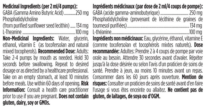 Liposomal GABA with L-Theanine