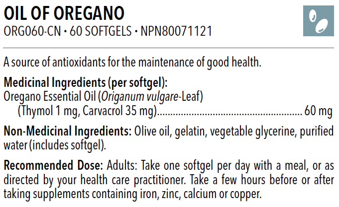 Oil of Oregano