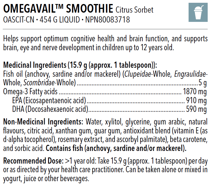 OmegAvail Smoothie