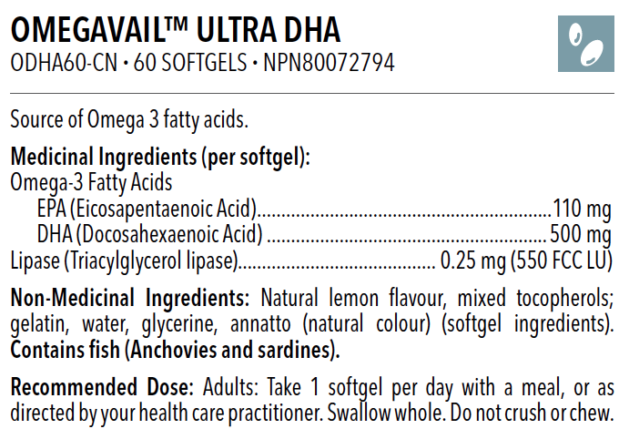 OmegAvail Ultra DHA